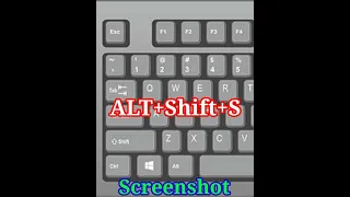 Computer shortcut key In screenshot|| how to screenshot in computer #computer #shortvideo