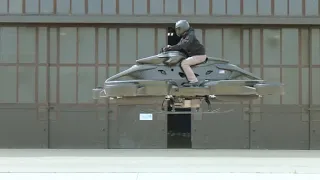 "It felt like Star Wars"; world’s first flying bike makes U.S. debut