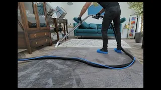 Rug and sofa cleaning with Duplex 340 and Santoemma Sabrina Maxi