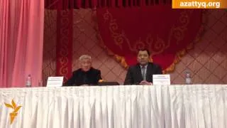 Бердибек Сапарбаев в Березовке: «Проблему шумом решать нельзя»