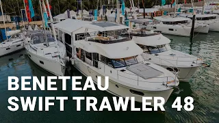 2022 BENETEAU Swift Trawler 48 - Walkaround Tour