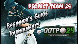 OOTP 24 - Perfect Team 24 - Beginner's Guide Tutorial #2 - Perfect Draft Tournaments-  free to play!