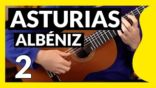 ASTURIAS DE ALBÉNIZ 2  💃 TUTORIAL Guitarra [PARTITURA+TAB]