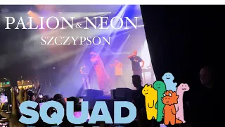 PALION & NEON & SZCZYPSON i 🦖 na scenie! SQUAD 🎶 koncert w Krakowie 🔥