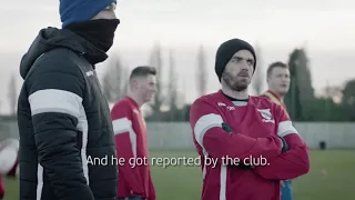 Our very own Liam Davis, a video made by UEFA