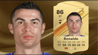 FC 24: CRISTIANO RONALDO 86 GOLD PLAYER REVIEW I FC 24 ULTIMATE TEAM