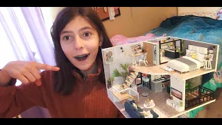 DIY Miniature Model House Kit Review - The Satisfied Time