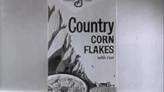 General Mills Country Corn Flakes 1963 TV Commercial HD