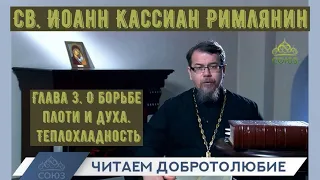 Глава 3. О борьбе плоти и духа. Наставления св. Иоанна Кассиана. Иерей Константин Корепанов