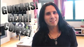 At home w/ Gus G. - Guitars, Gear & Coffee