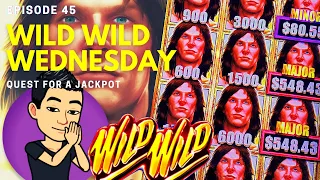 ★WILD WILD WEDNESDAY!★ QUEST FOR A JACKPOT [EP 45] 🤠 TARZAN GRAND Slot Machine (Aristocrat)