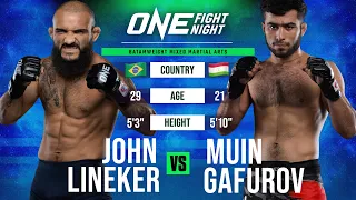 John Lineker vs. Muin Gafurov | Full Fight Replay