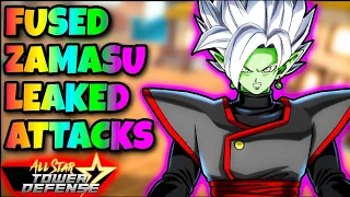 6 Star Fused Zamasu Leaked Attacks & Confirmation In All Star Tower Defense!..(Roblox)