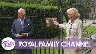 King Charles Unveils Jubilee Gates in Honour of Elizabeth II