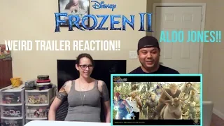 FROZEN 2 Weird Trailer | FROZEN II FUNNY SPOOF PARODY by Aldo Jones   REACTION!!