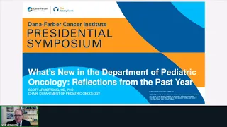 Dana-Farber’s Presidential Symposium Breakout: Pediatric Oncology