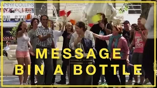 Neat Streets - Message Bin a Bottle Flashmob I Hubbub Campaigns