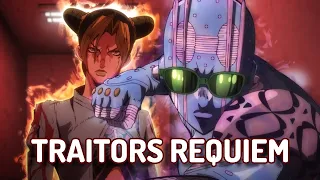 Jojo Stone Ocean, but its traitors requiem