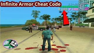 GTA Vice City infinite Armor Cheat Code | SHAKEEL GTA