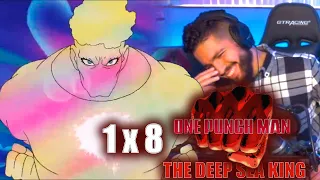 One Punch Man - 1x8 Deep Sea King Reaction