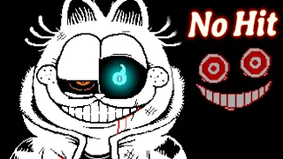 Sansfield No Hit + TRUE END | Undertale Fanmade Boss