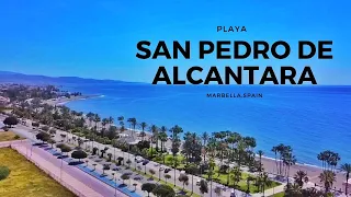 San Pedro de Alcantara Beach | Drone video
