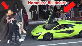 Homeless Billionaire Airport Prank!