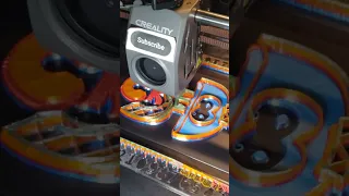 Creality K1 3DCre8r Multicolor Logo 3D Print Using Visual Printing Layer Number Indicator Gauge Tool