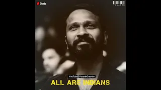All are Indians | Kgf Yash Speech | Vasanth Creation
