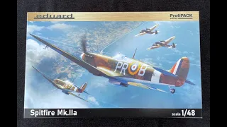 eduard Spitfire Mk.IIa, 1:48 scale Profi-Pack In-box Browse...