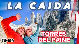 😰SUFRIMOS CAÍDA en TORRES DEL PAINE pero NO OPACÓ tremenda MARAVILLA (T3-E14)#torresdelpaine #chile