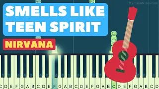Smells like teen Spirit - Piano Tutorial | Easy for Beginners