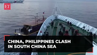 China, Philippines clash in South China Sea; both lodge protests over maritime collisions