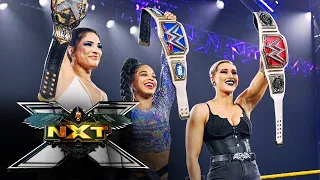 Rhea Ripley, Bianca Belair surprise Gonzalez with a champions’ salute: WWE NXT, April 13, 2021