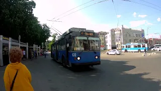 (Краснодар) Троллейбус №4 улица Круговая - ЖД вокзал Краснодар-1