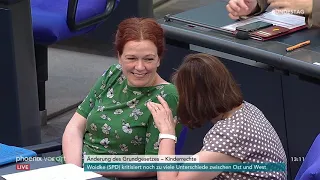 Debatte zum Thema "Änderung des Grundgesetzes - Kinderrecht" am 06.06.19