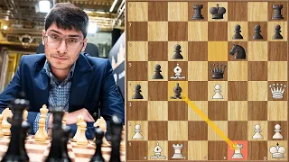 "Space Left Behind" || Firouzja vs Rapport || FIDE Candidates (2022) R9