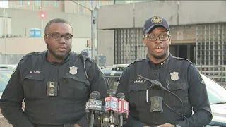 Atlanta officers speak after camera captures their intense burning car rescue