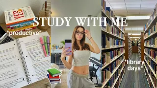 STUDY VLOG ★ it's finals week...