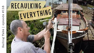 Wooden boat restoration: fixing mistakes — Sailing Yabá #118