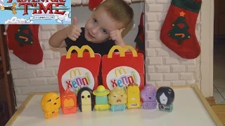 МНОГО ИГРУШЕК Макдоналдс Хэппи Мил Время приключений 2017 Январь Happy Meal Adventure Time 2017