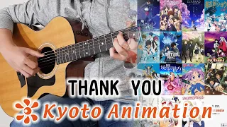 Kyoto Animation Tribute - Fingerstyle Guitar Medley | Thank You KyoAni
