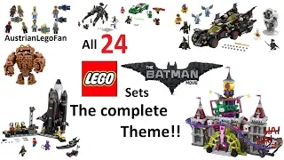 Lego Batman Movie - Compilation of all Sets - The complete Theme