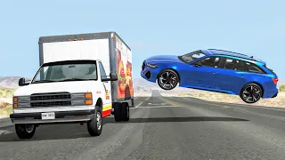 Realistic High Speed Car Crashes #62 - BeamNG Drive | CrashBoomPunk