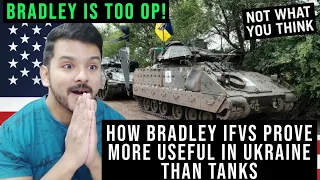 How Bradley IFVs prove more Useful in Ukraine than Tanks | CG Reacts