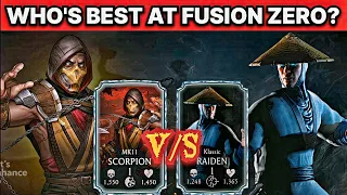 Who is the best character in mk mobile? | Klassic Raiden vs MK11 Scorpion