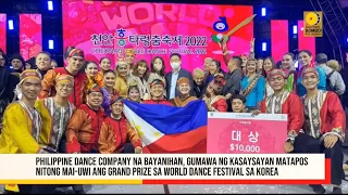 PH dance company 'Bayanihan', gumawa ng kasaysayan sa South Korea | Bombo Network News