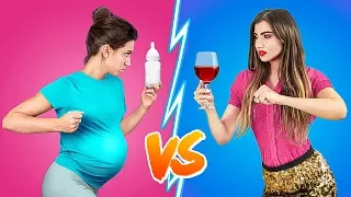 Pregnancy Situations Every Woman Can Relate To / Pregnant vs Not Pregnant