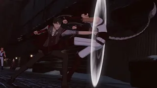 RWBY - Qrow, Clover and Robyn vs Tyrian! (Full Fight Clip) [1080p]