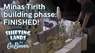 Minas Tirith building phase: FINISHED! - Recreating the LotR city